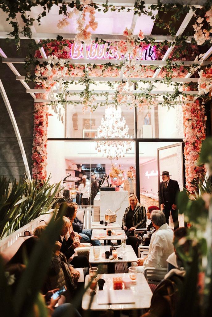 Intérieur Bubble's Pink — ambiance cosy